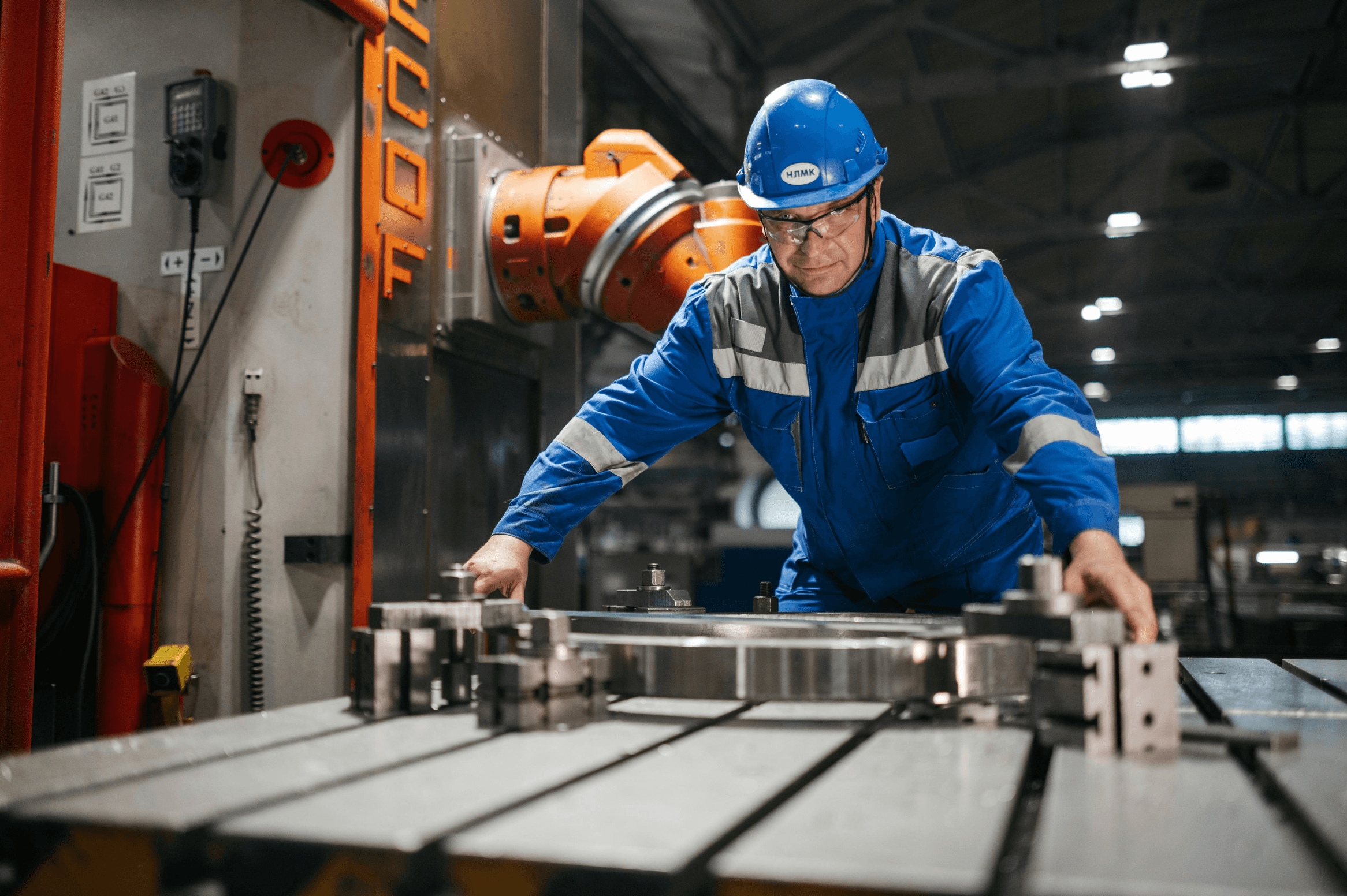 Manufacturing facility floor